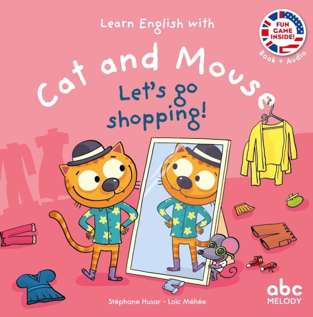 Let's go shopping - Cat and mouse - Livre + audio Novels & Short Stories