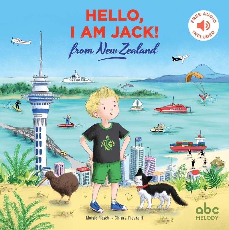 Hello i am Jack from New Zealand - Livre + audio book