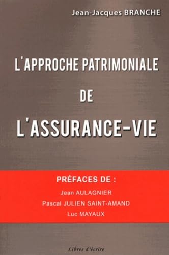 L'approche patrimoniale de l'assurance-vie book