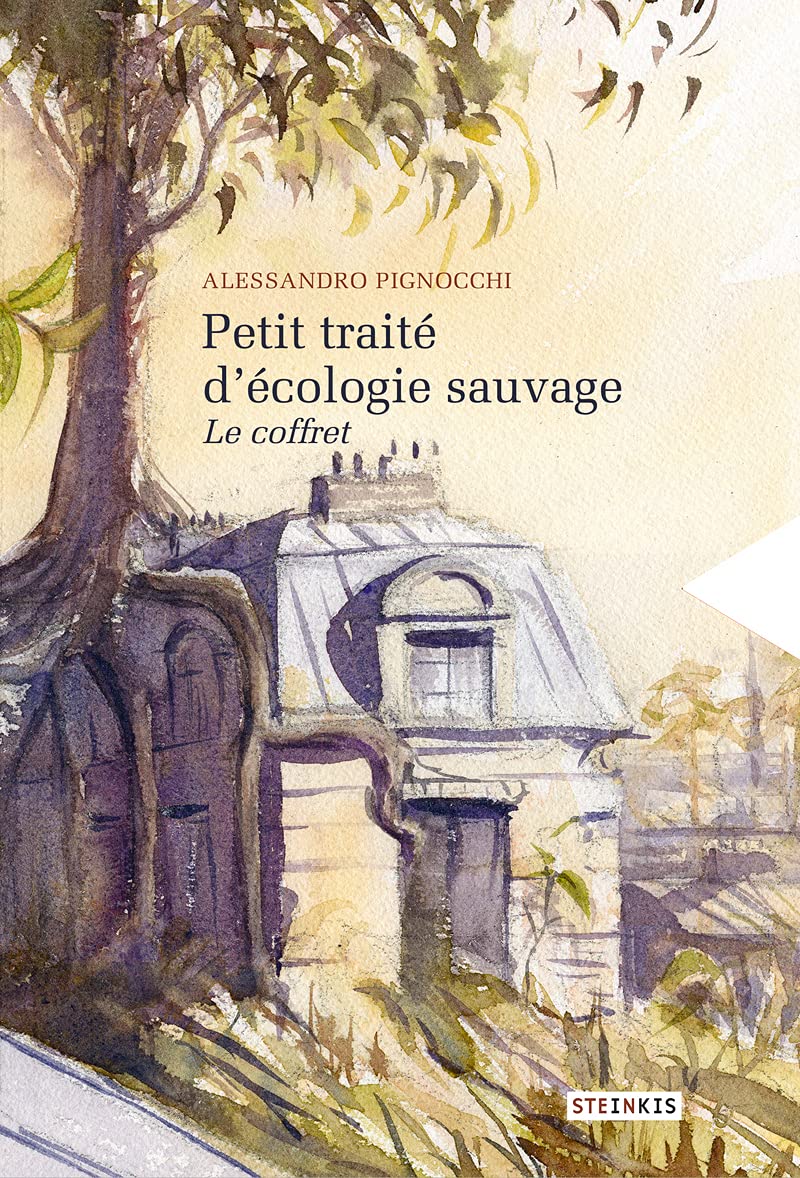 Coffret Petit traité d'écologie sauvage - tome 1, 2 et 3 et ex-libris book