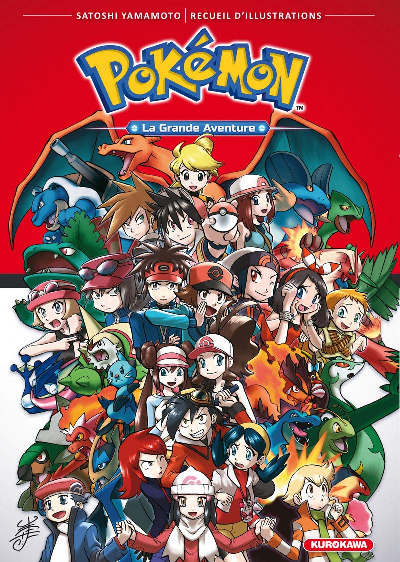 Recueil d'illustrations Pokémon - La Grande Aventure Manga