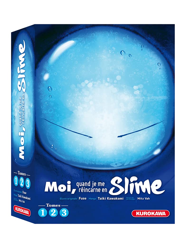 Coffret Moi, quand je réincarne en Slime - tomes 1-2-3 Manga