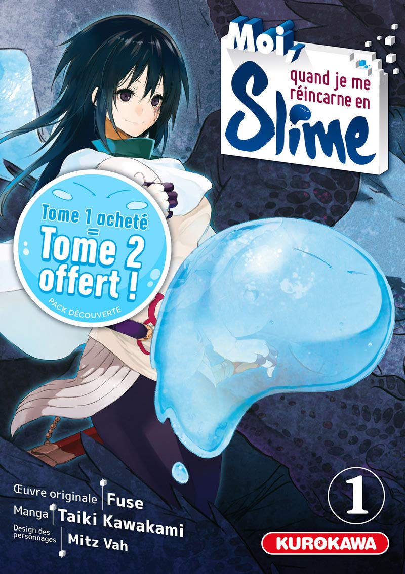 Moi, quand je me réincarne en slime - Tome 01 et tome 02 book