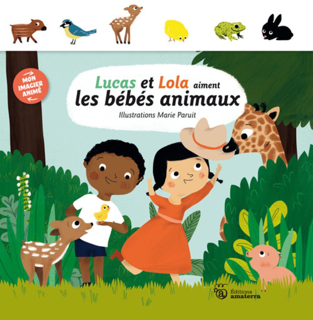 Lucas et Lola aiment les bébés animaux Books