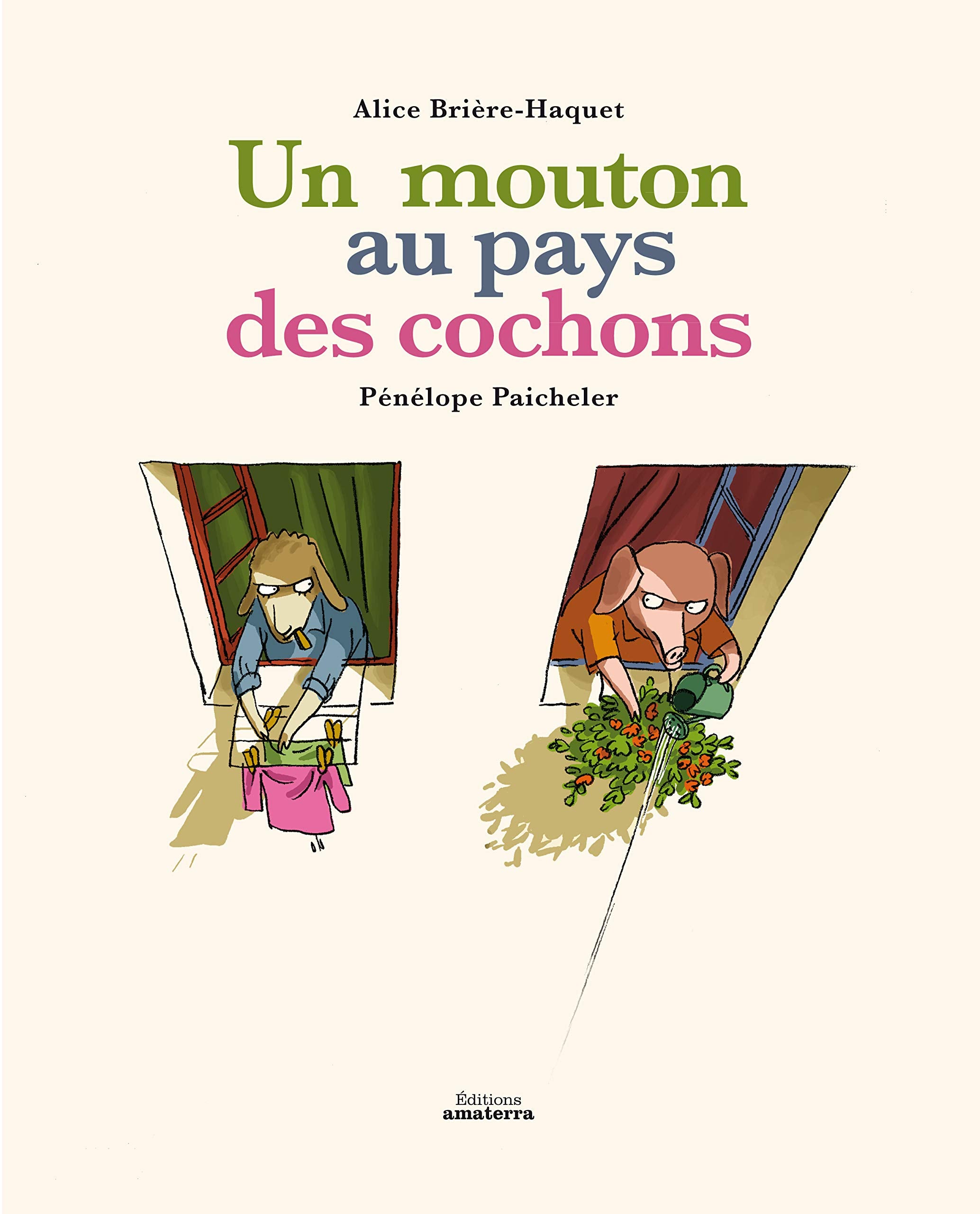 Un mouton au pays des cochons book