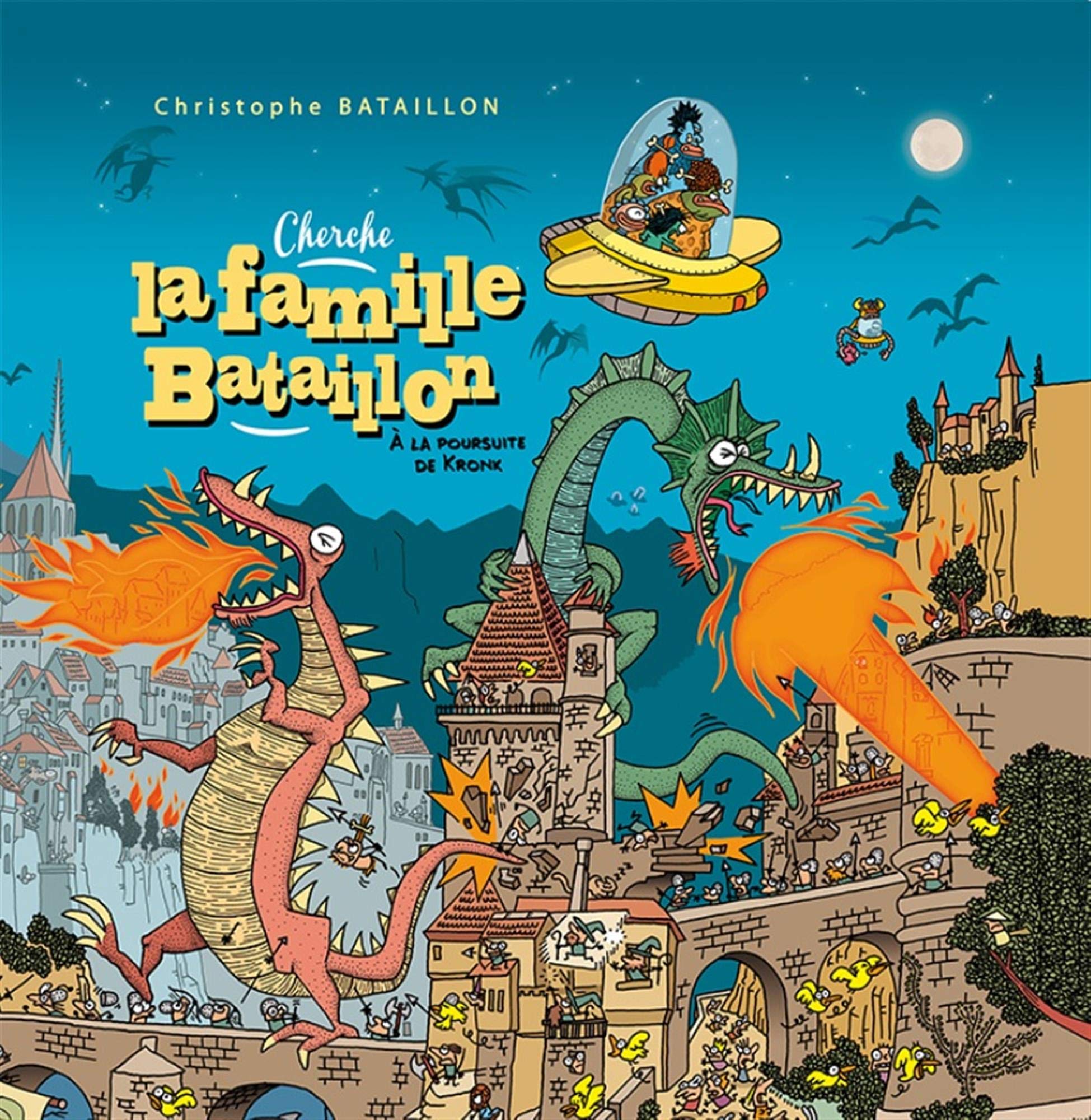 La famille Bataillon à la poursuite de Kronk: A la poursuite de Kronk Manga