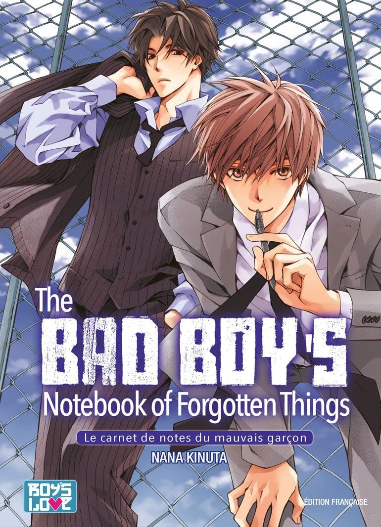 The bad boy's notebook of forgotten things book