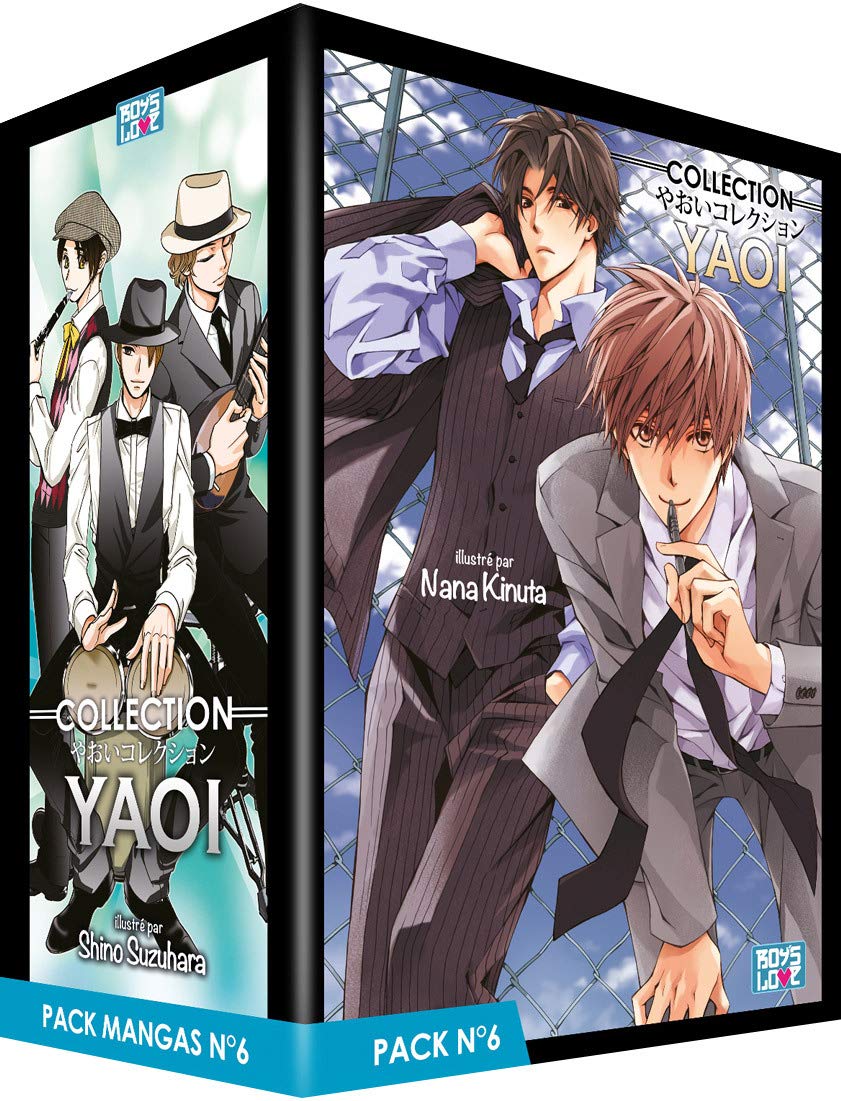 Boy's Love Collection - Pack n°6 - Manga Yaoi (5 tomes): 5 mangas : The Bad Boys Notebook of Forgotten Things ; School Police Love Mission ; Swinging ... he melts with love to me ; Melancholic Love Manga