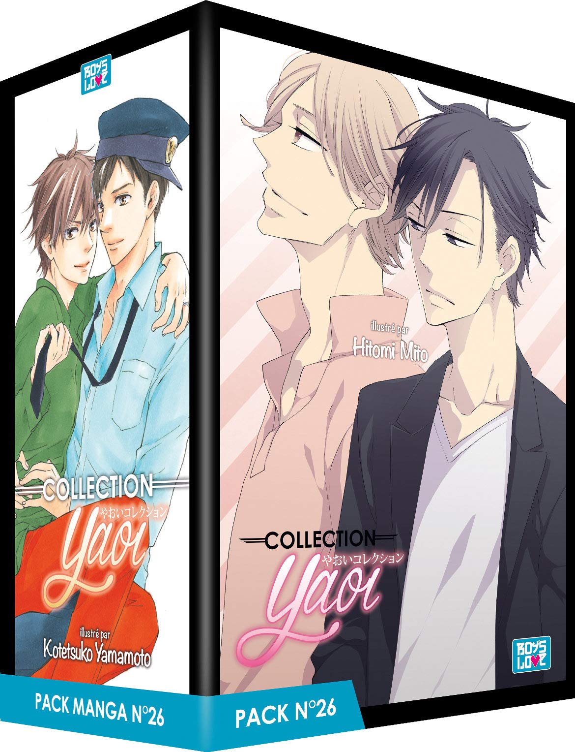 Pack Boy's Love - Partie 26 - 5 Mangas (Livres) - Yaoi Manga