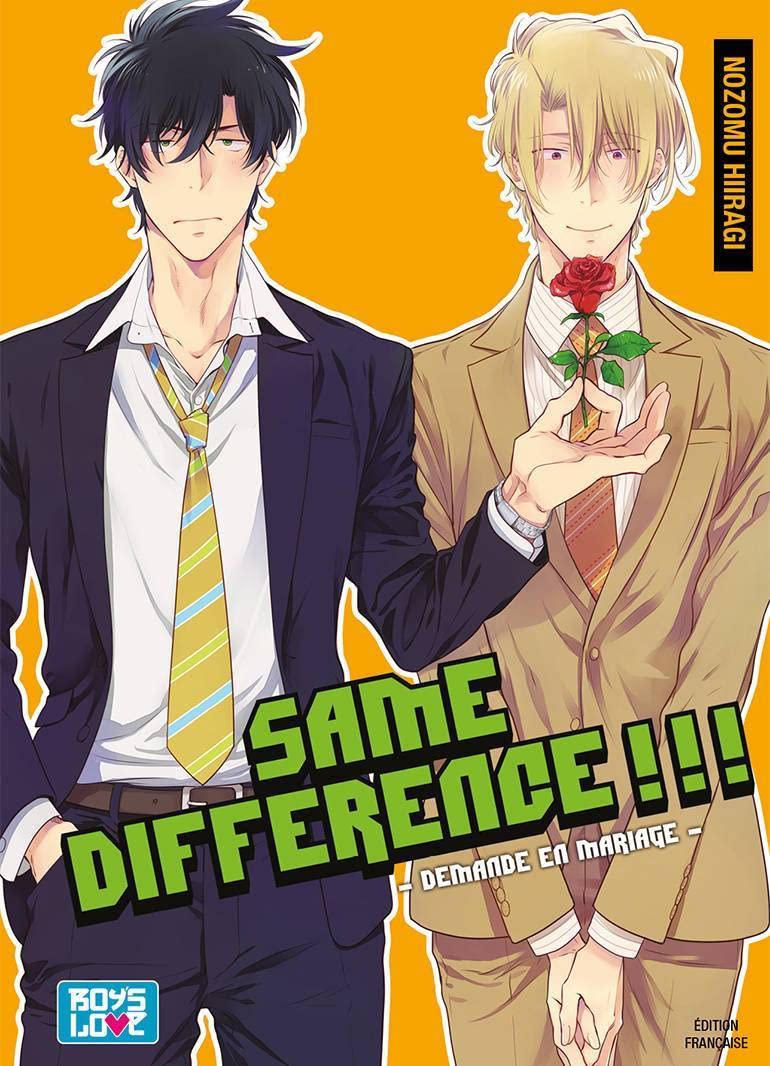 Same Difference : Demande en mariage - Tome 05 - Livre (Manga) - Yaoi Manga