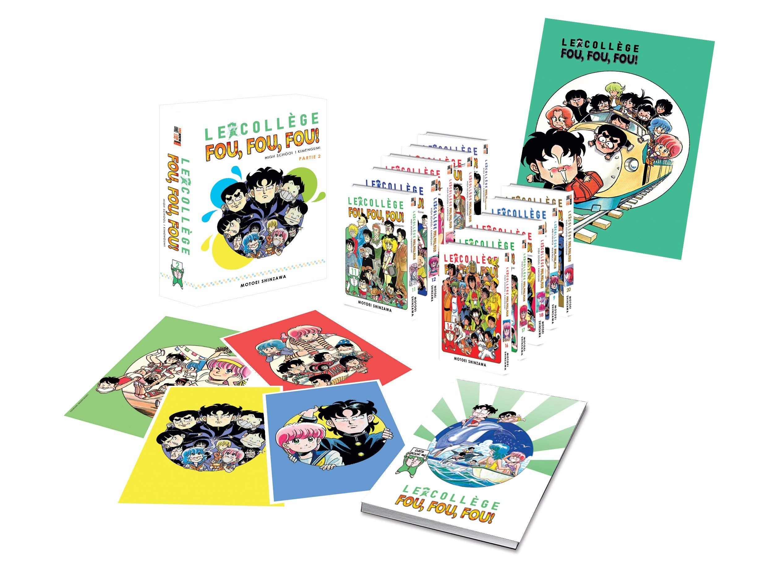 Le Collège Fou Fou Fou - Partie 2 (tomes 11 à 20) - Coffret Collector Limité book