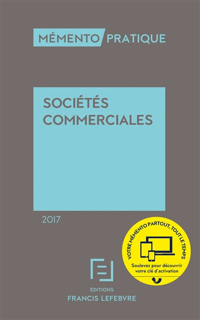 Product Image: Sociétés commerciales 2017