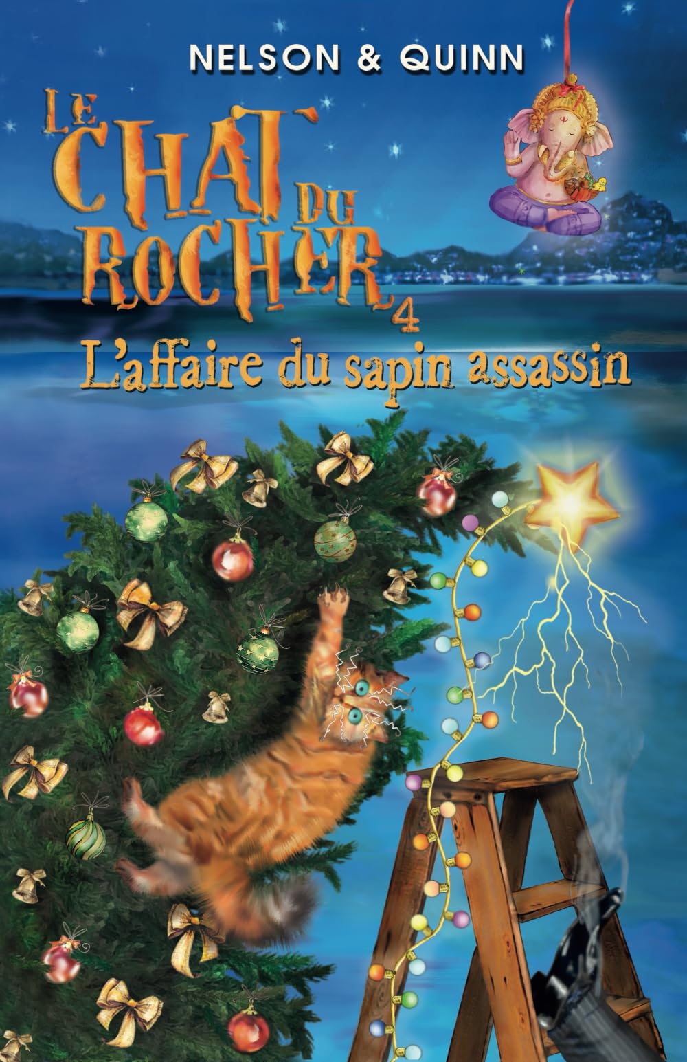 LE CHAT DU ROCHER 4, L'affaire du sapin assassin: Un roman policier Cosy Mystery sur la Riviera book
