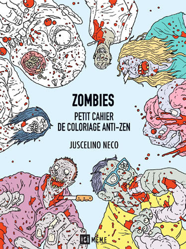 Zombies : petit cahier de coloriage anti-zen Manga