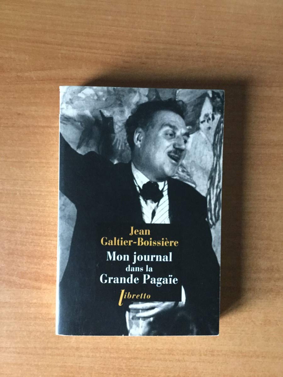 MON JOURNAL DANS LA GRANDE PAGAÏE book