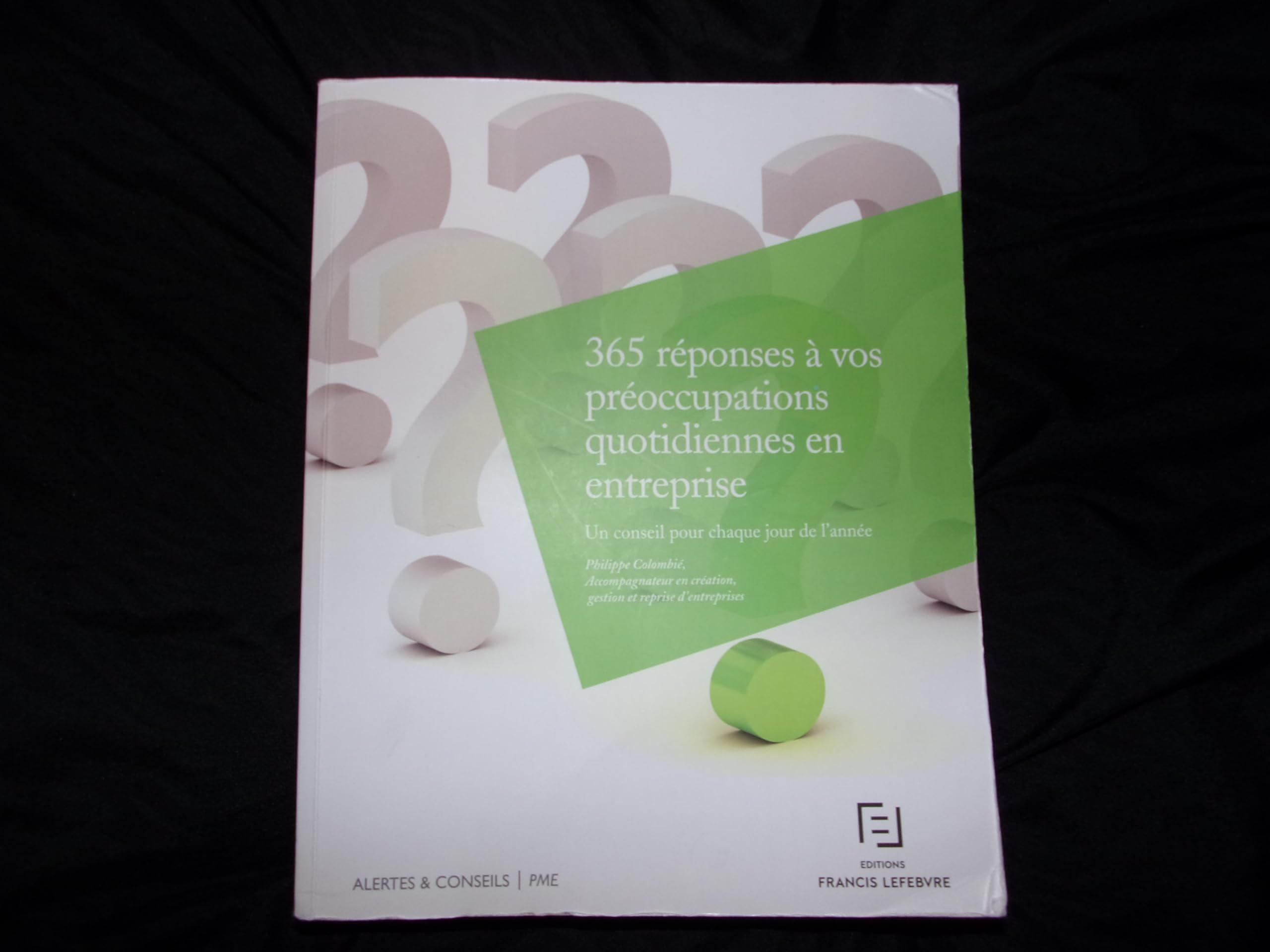 365 REPONSES A VOS PREOCCUPATIONS QUOTIDIENNES EN ENTREPRISE book