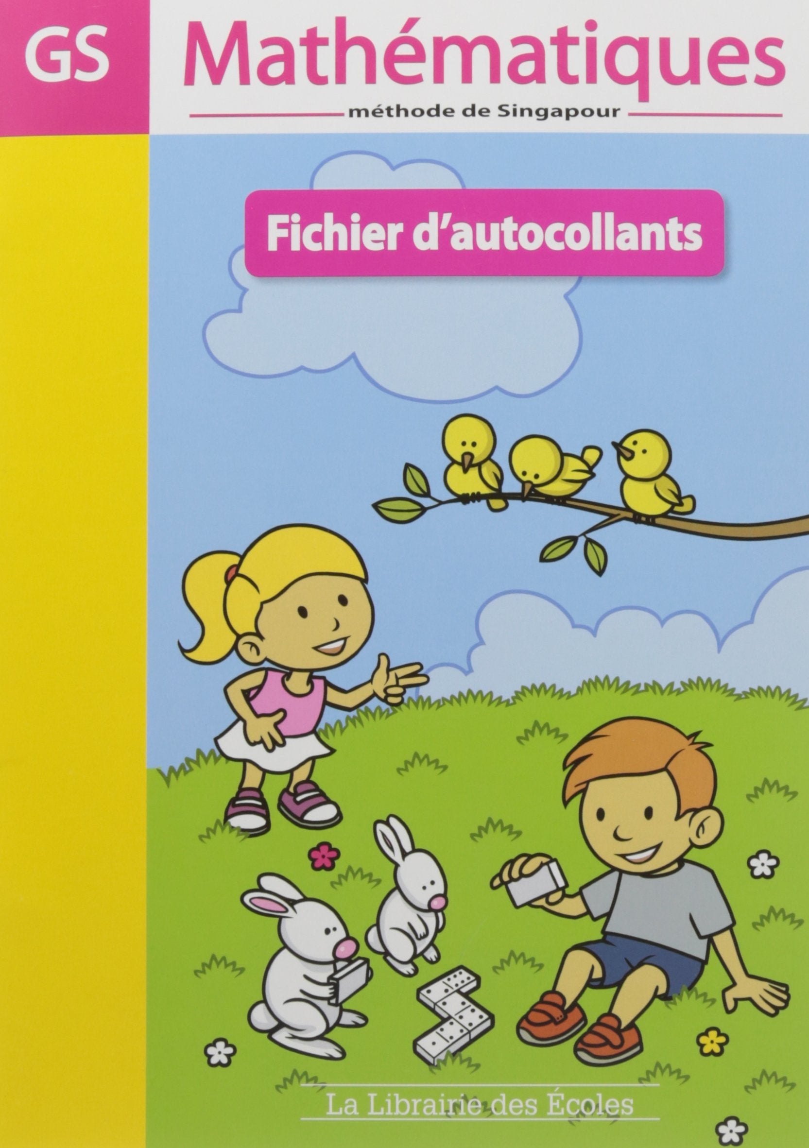 GS Mathématiques : Fichier d'autocollants book