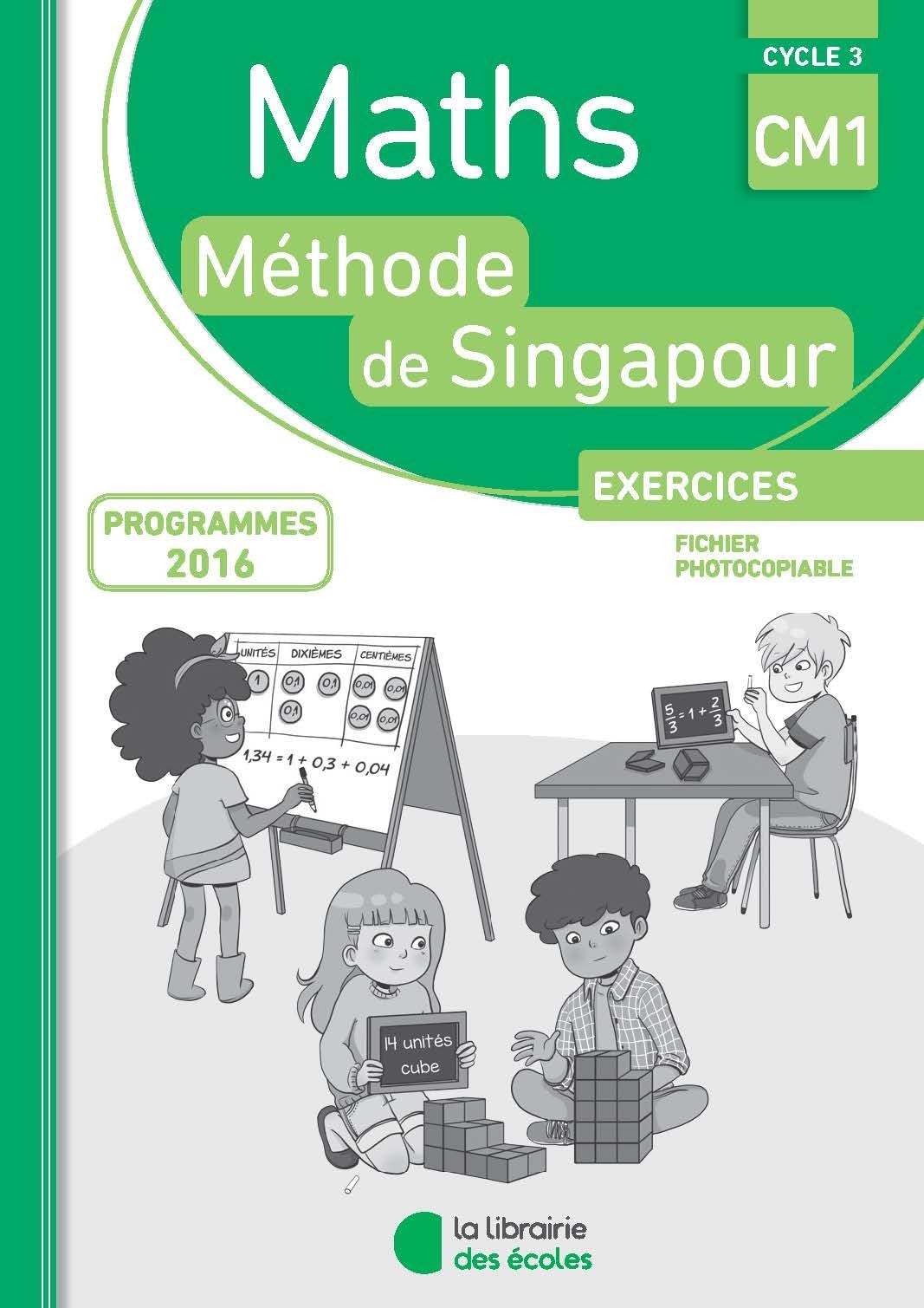 Méthode de Singapour CM1 (2018) – Fichier photocopiable book
