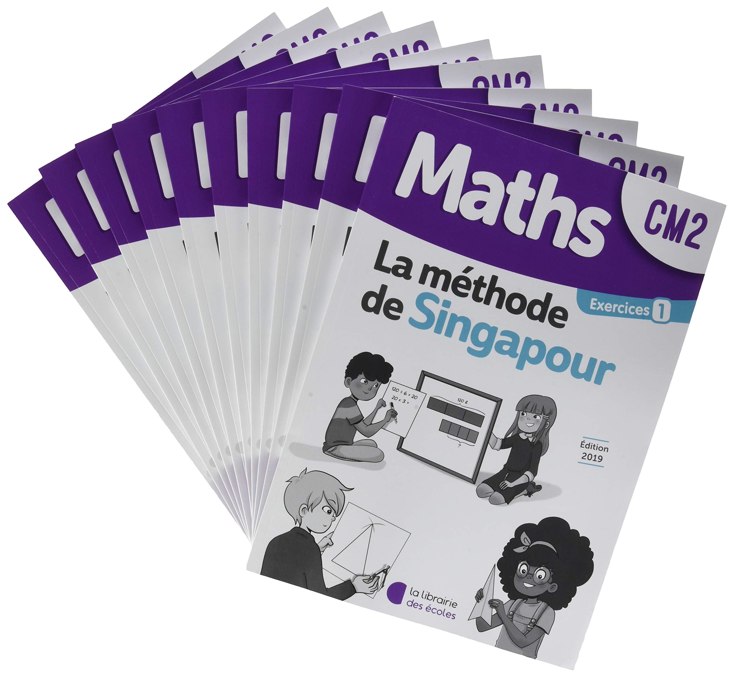 Méthode de Singapour CM2 (2019) - Pack de cahiers d'exercices 1: vente uniquement en pack Education & Training