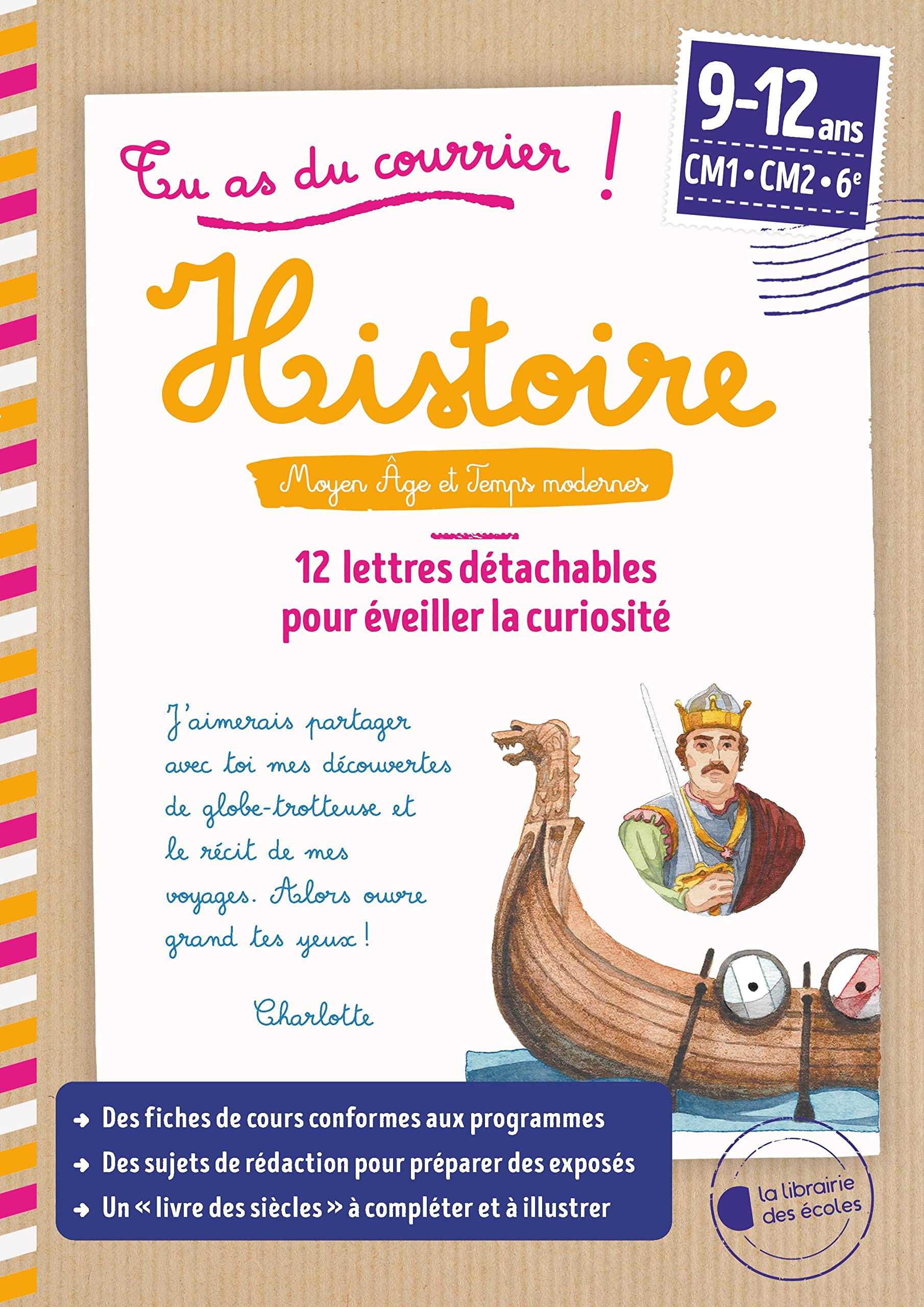 Tu as du courrier ! Histoire - Moyen Age et Temps modernes Cycle 3 book