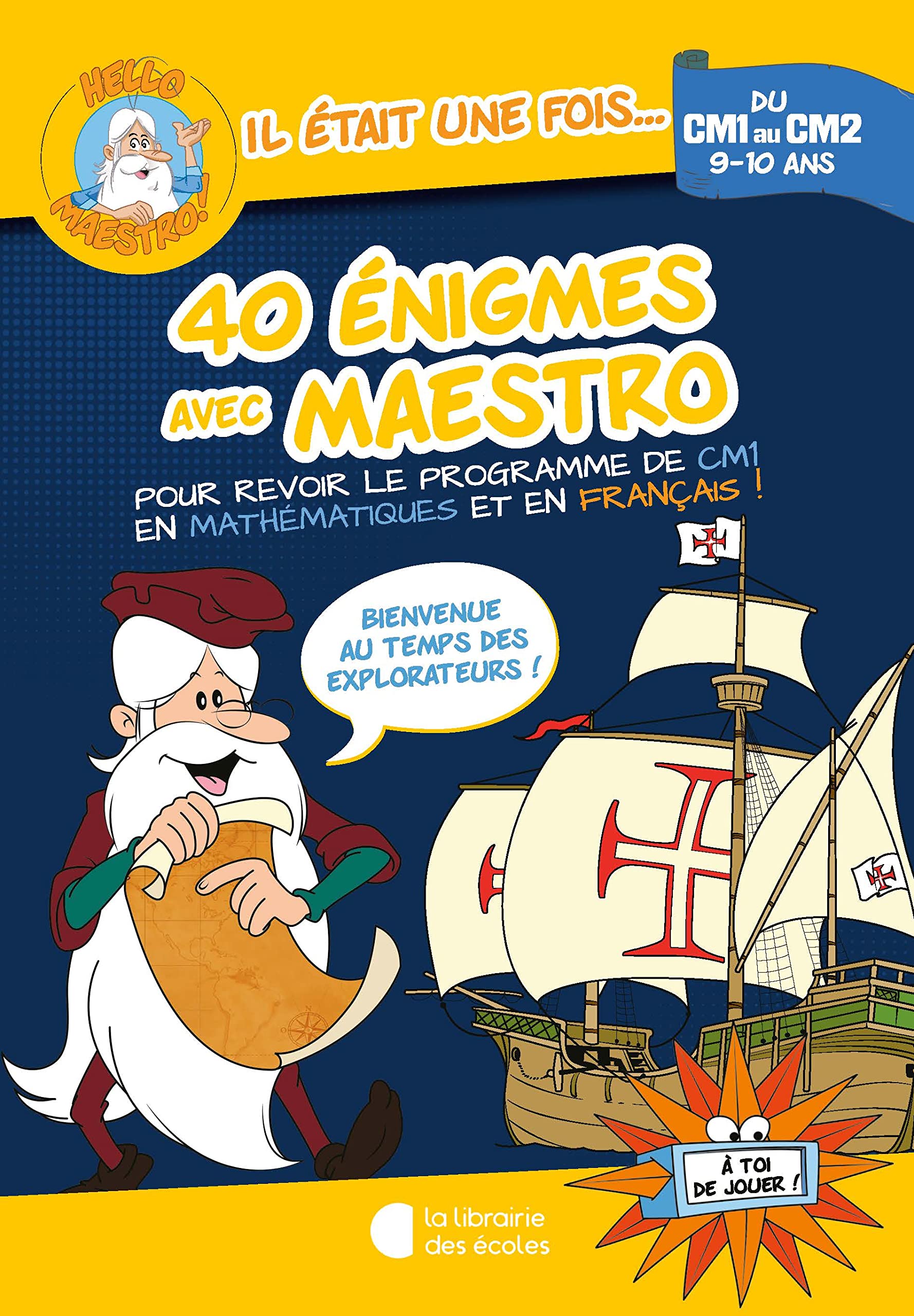 Hello Maestro ! 40 énigmes avec Maestro CM1-CM2 book