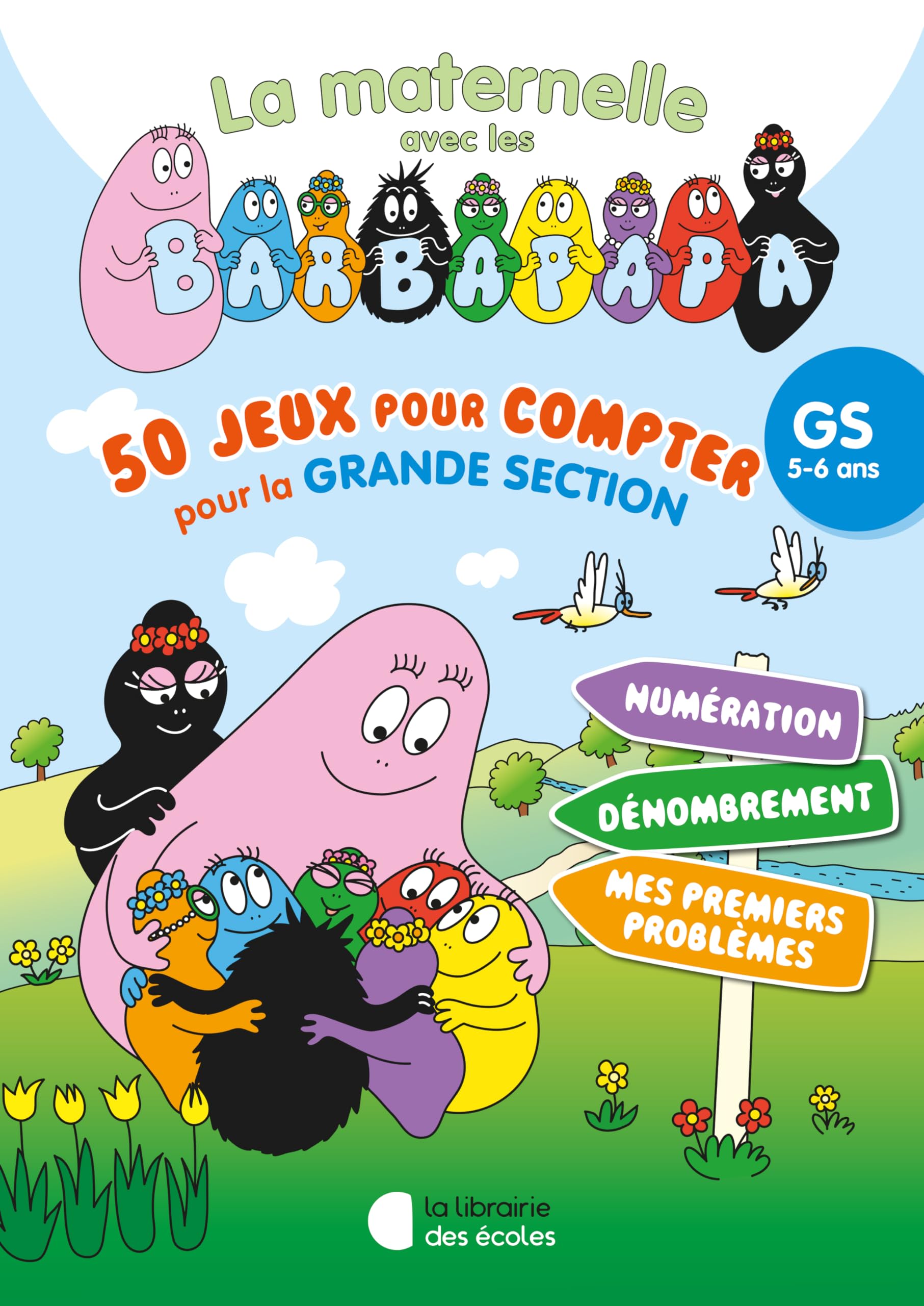 50 jeux pour compter avec les Barbapapa - GS (2024) book