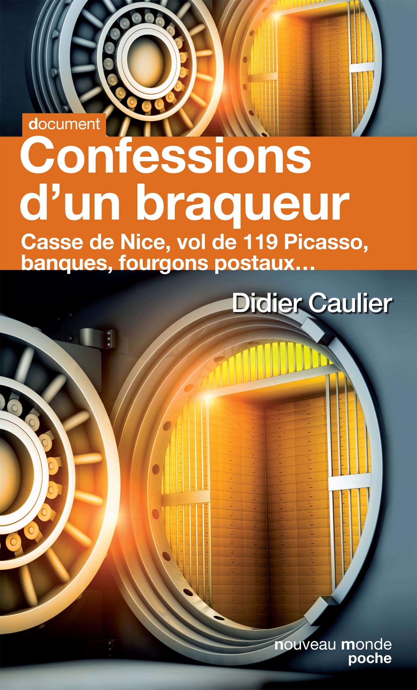 Confessions d'un braqueur: Casse de Nice, vol de 119 Picasso, banques, fourgons postaux... book