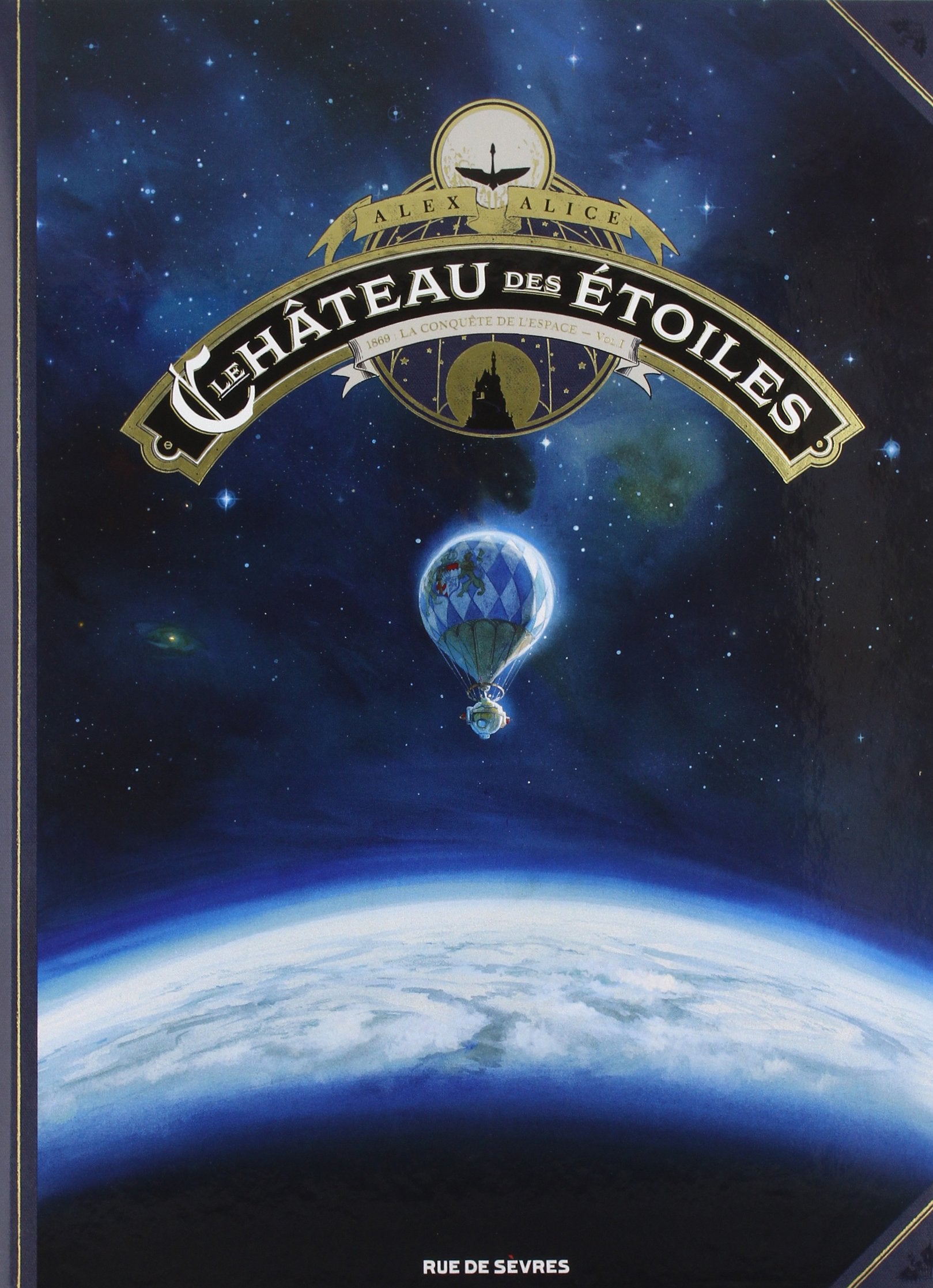Le château des étoiles Tome 1 (1 ère partie): La conquête de l'espace (grand format) Manga