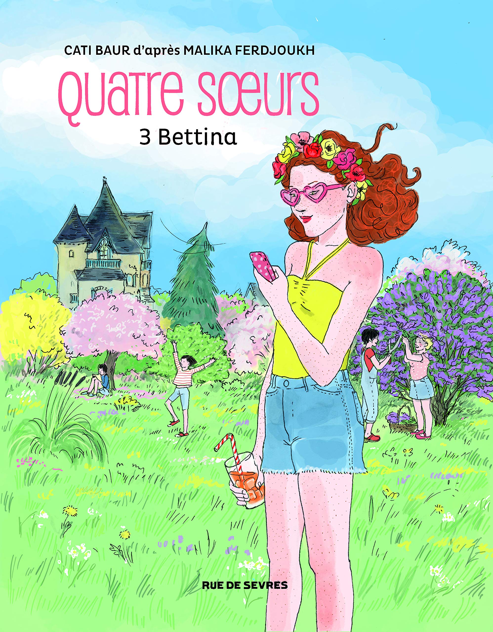 QUATRE SOEURS TOME 3 BETTINA BD Manga