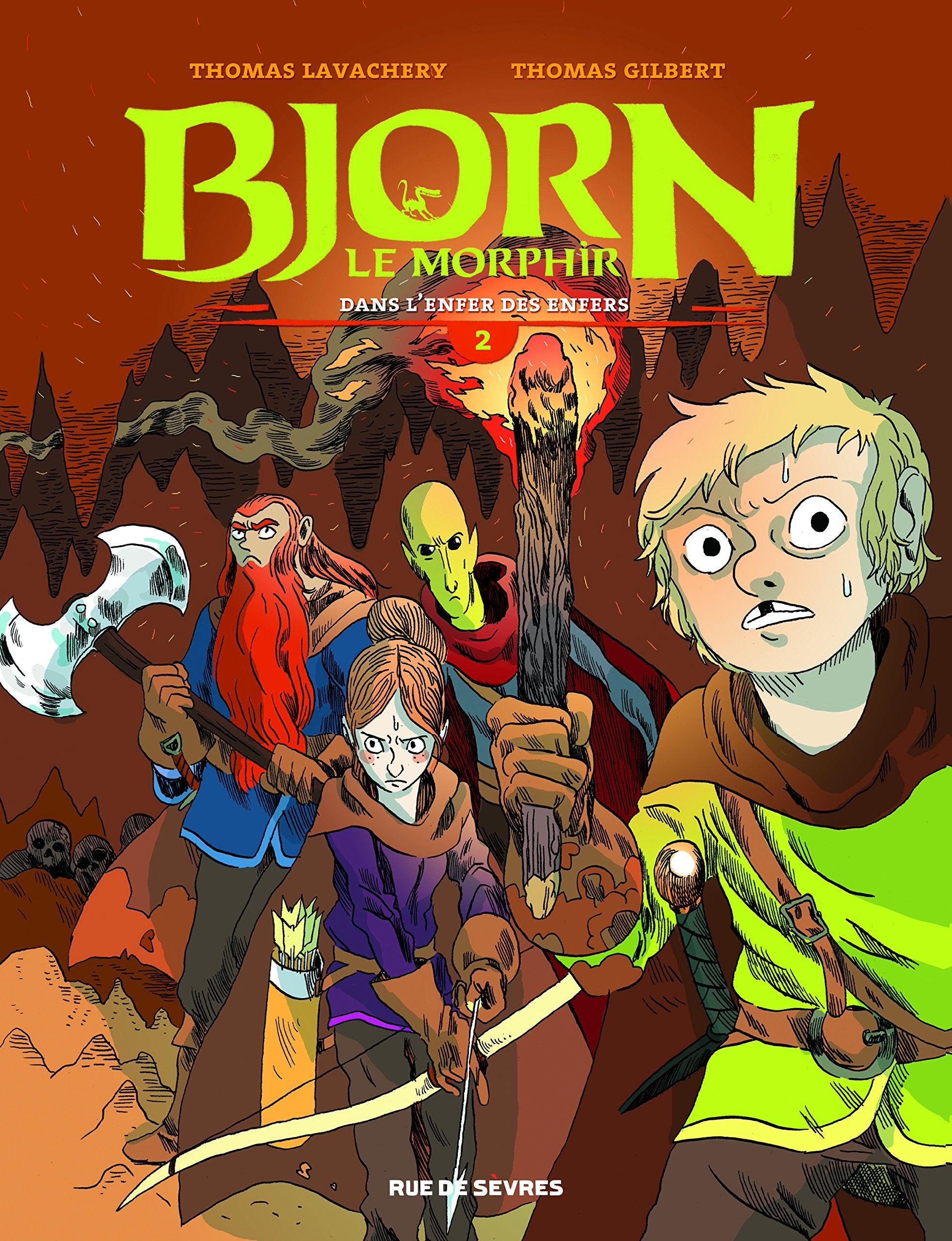 BJORN LE MORPHIR TOME 2 DANS L'ENFER DES ENFERS Manga