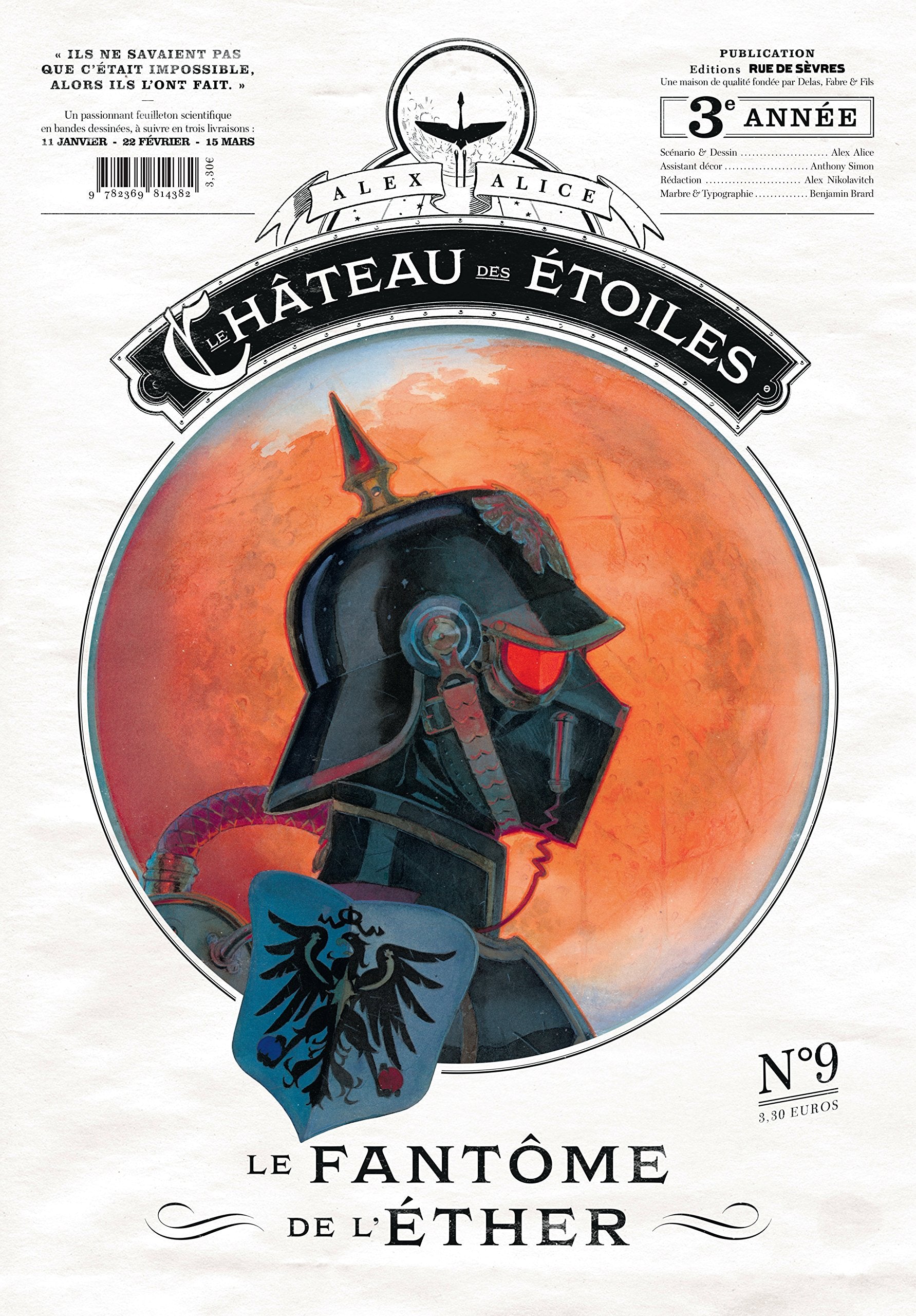 Le château des étoiles - Gazette numéro 9: Le fantôme de l'Ether Manga