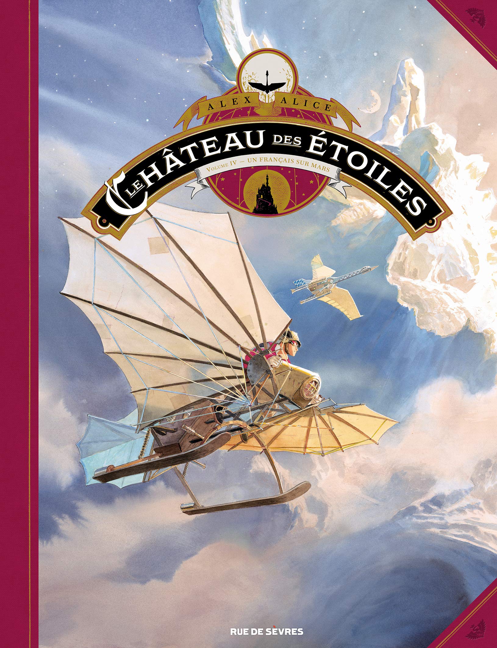 Le château des étoiles Tome 4: Un français sur Mars (grand format) Manga