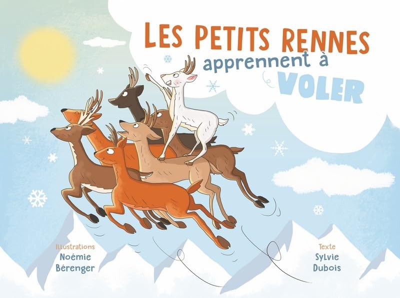 Les petits rennes apprennent à voler book