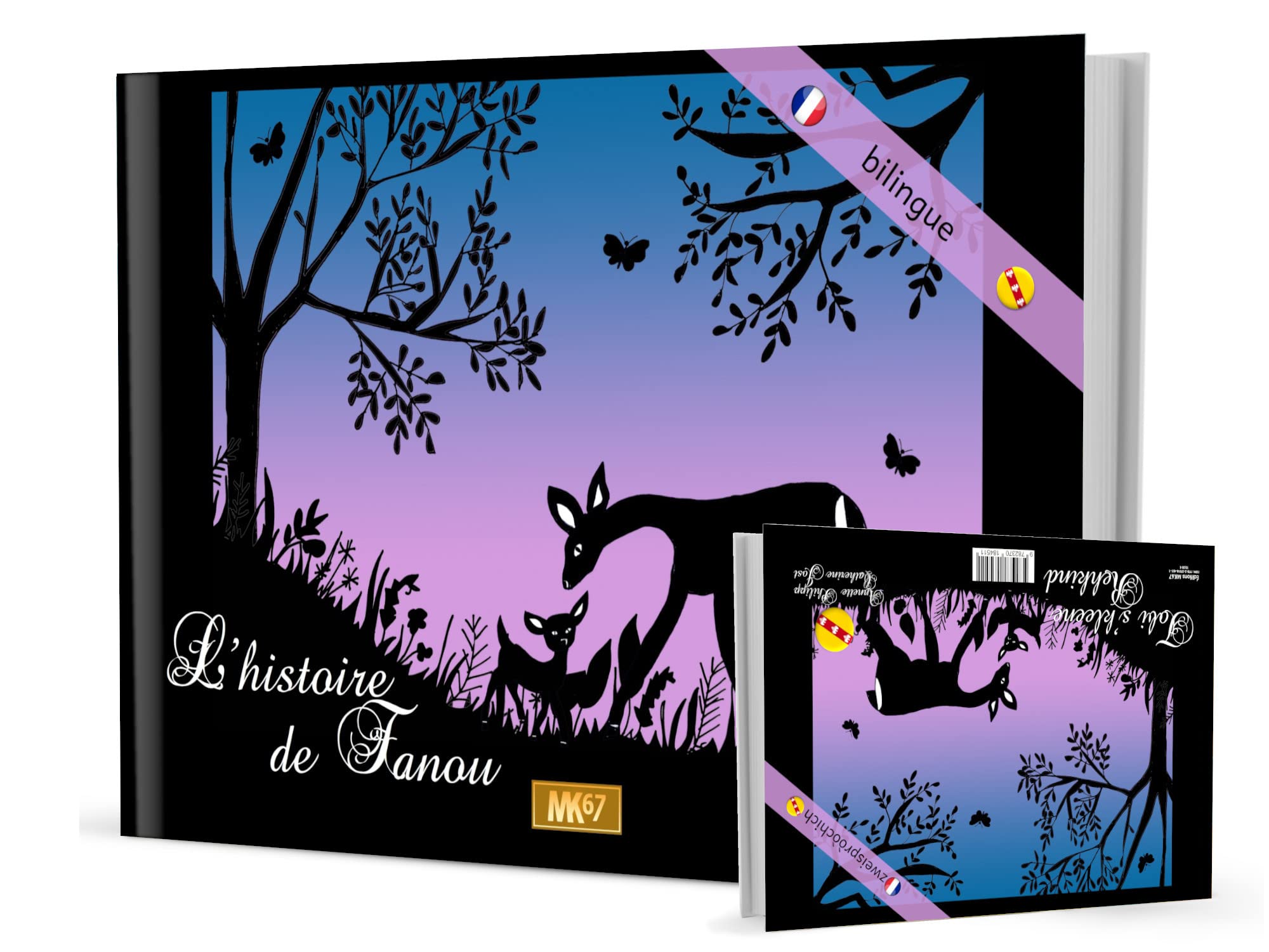 L'histoire de Fanou / Toby's kleene Rehkind avec CD (Français / Platt) book
