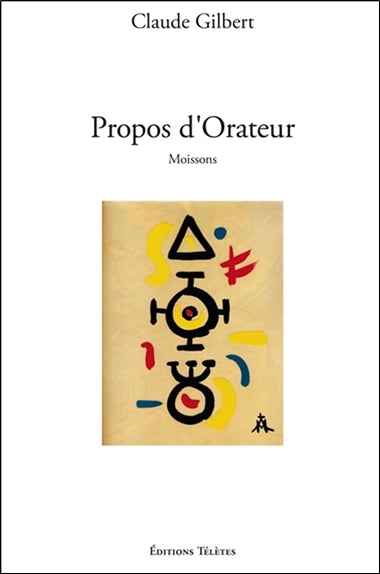 Propos d'orateur : moissons Books