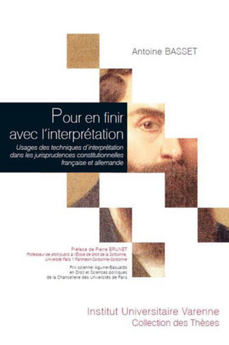 Pour en finir avec l'interprétation. Usages des techniques d'interprétation dans les jurisprudences book