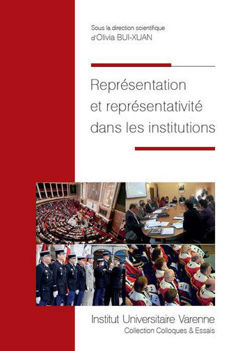 Product Image: Représentation et représentativité dans les institutions