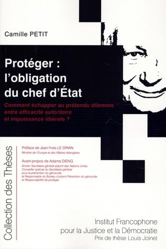 Protéger : l'obligation du chef d'État: Comment échapper au prétendu dilemme entre efficacité autoritaire et impuissance libérale ? (Tome 199) book