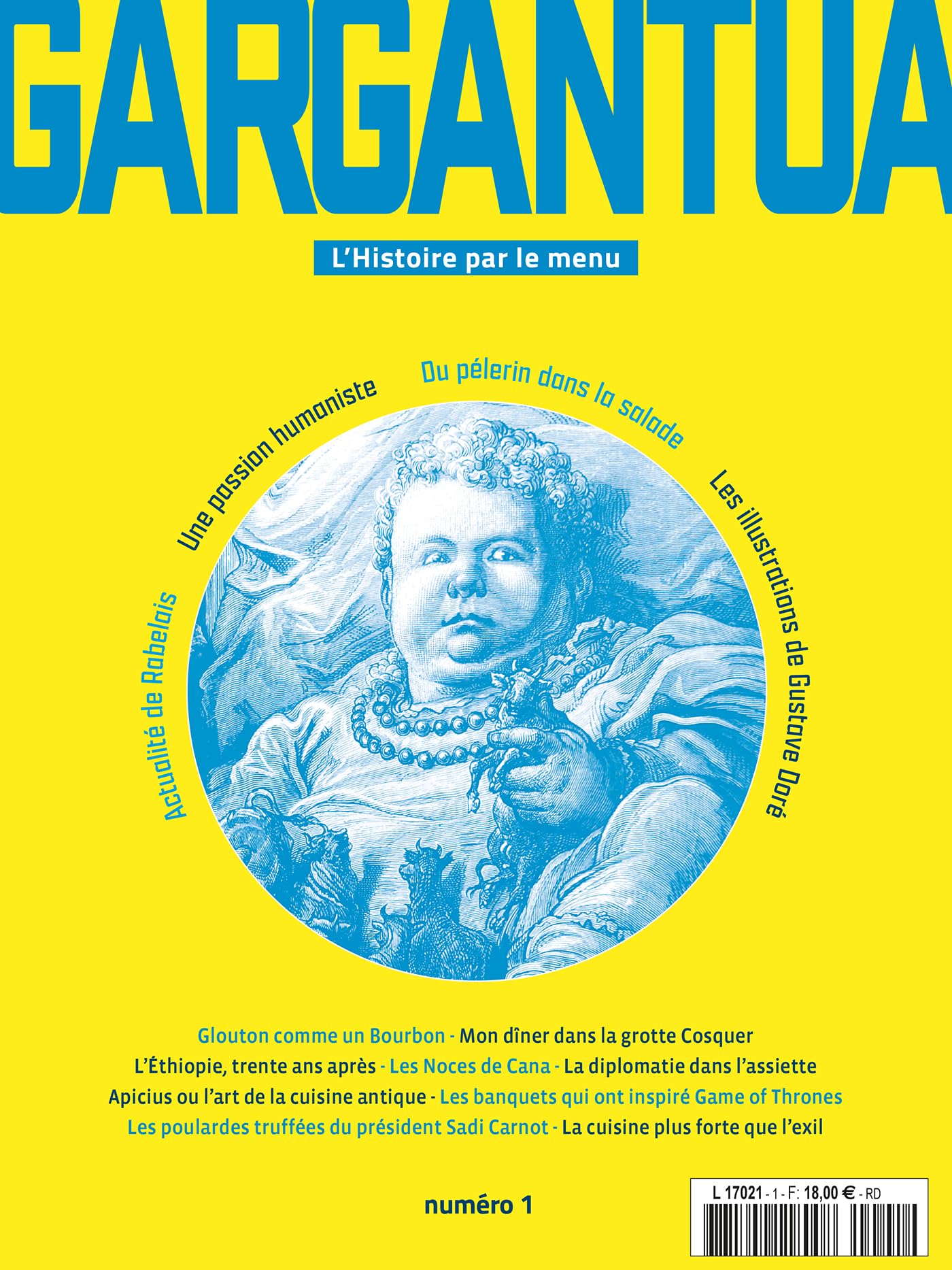 Gargantua N1: L'histoire par le menu book