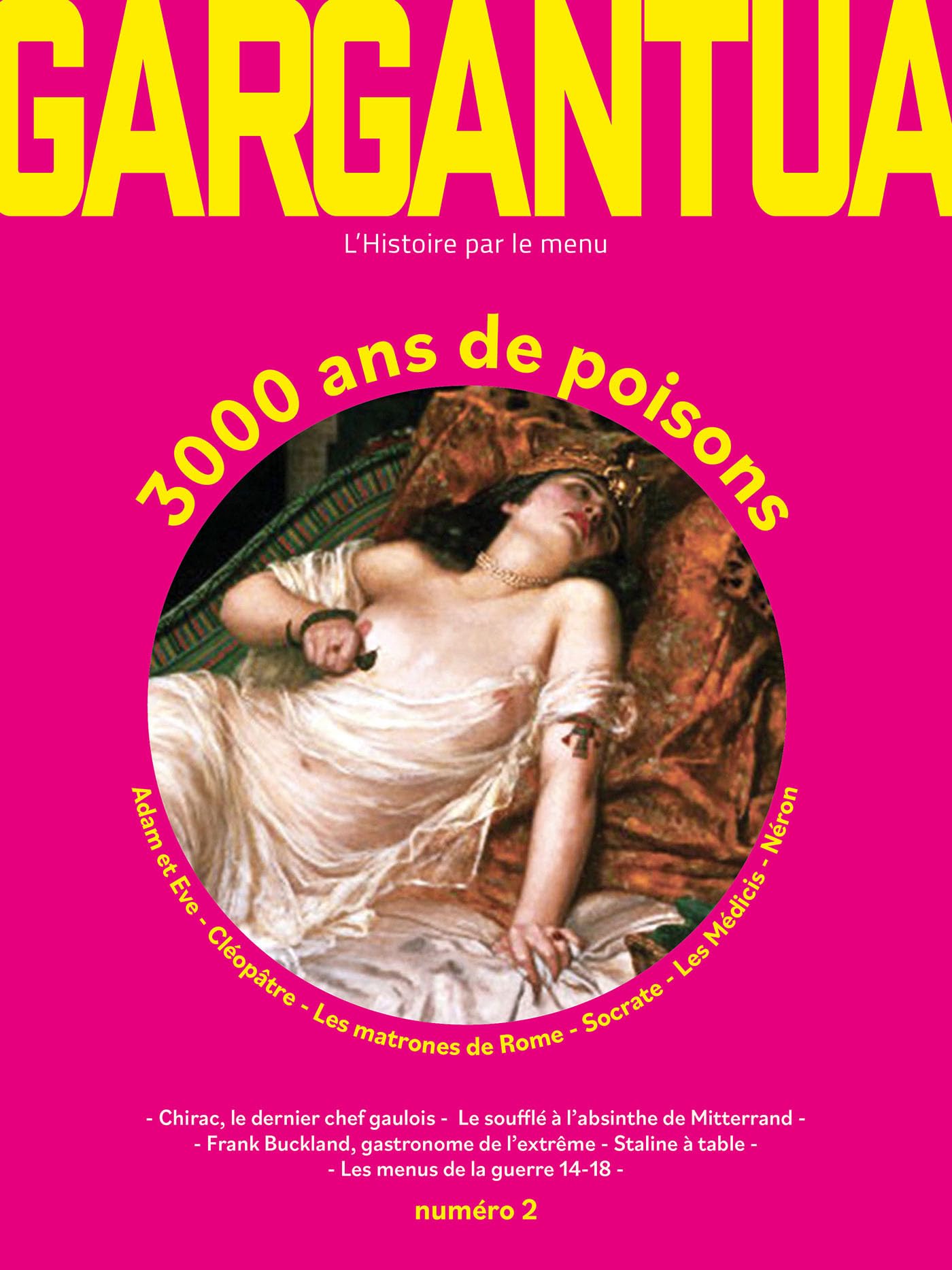 Gargantua N2 - 3000 ans de poisons: L'histoire par le menu book