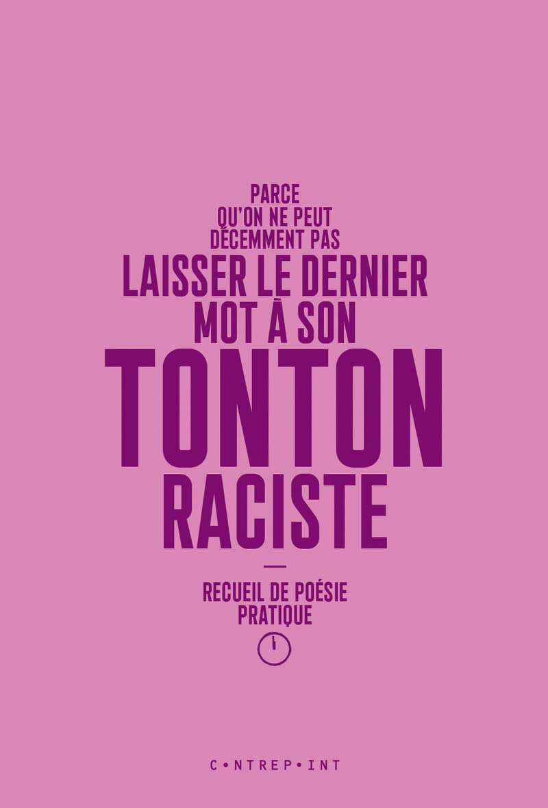 Parce qu'on ne peut décemment pas laisser le dernier mot à son tonton raciste book