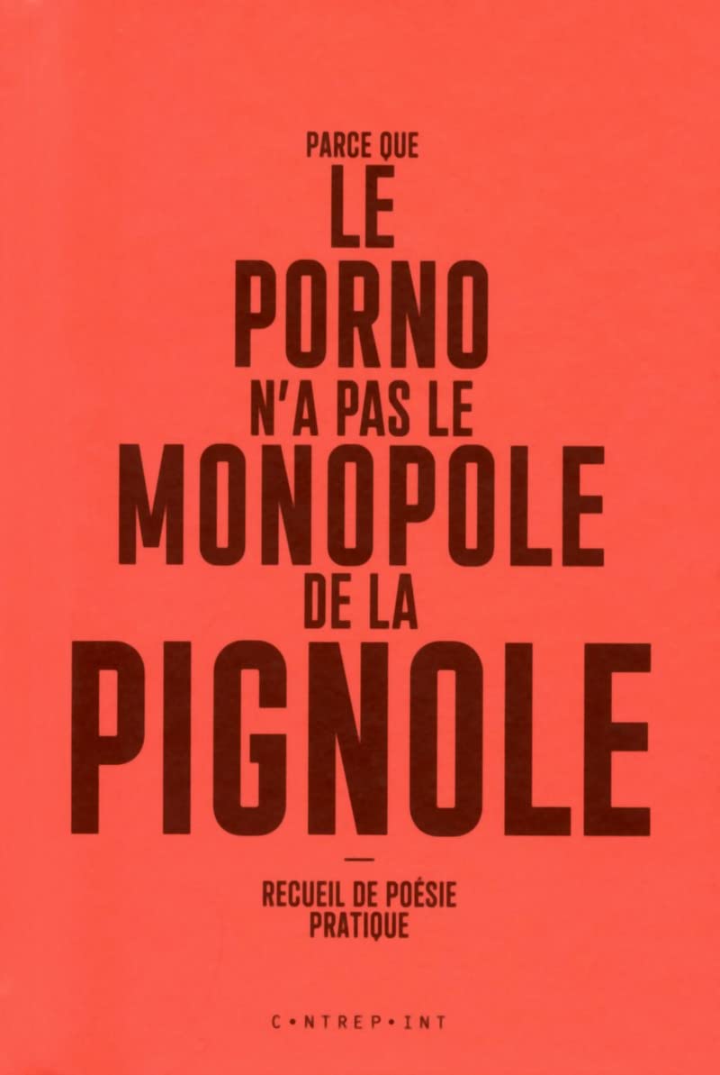 Parce que le porno n'a pas le monopole de la pignole book