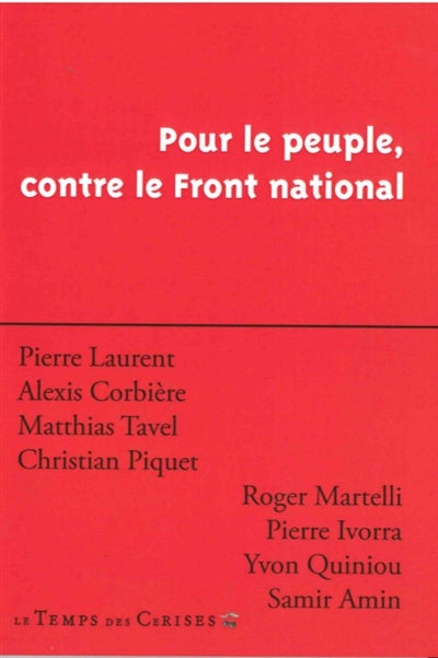 Product Image: Pour le peuple, contre le Front national