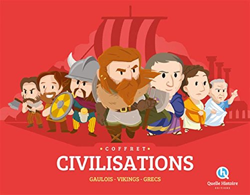 COL.COFFRET-CIVILISATIONS 2 - 3EX+POSTER Non-fiction