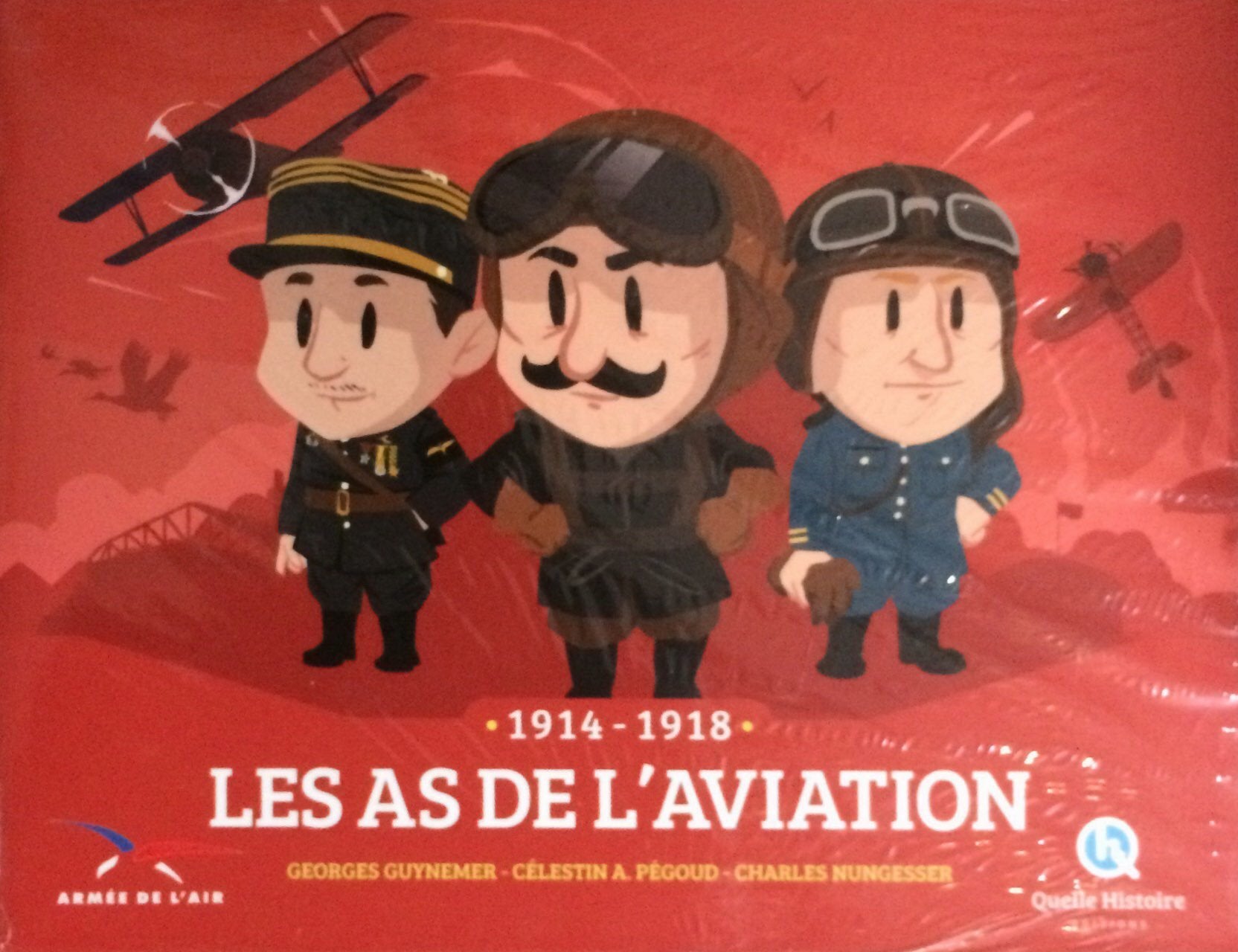 COL.COFFRET-AS DE L'AVIATION 14-18 3EX+POSTER Non-fiction