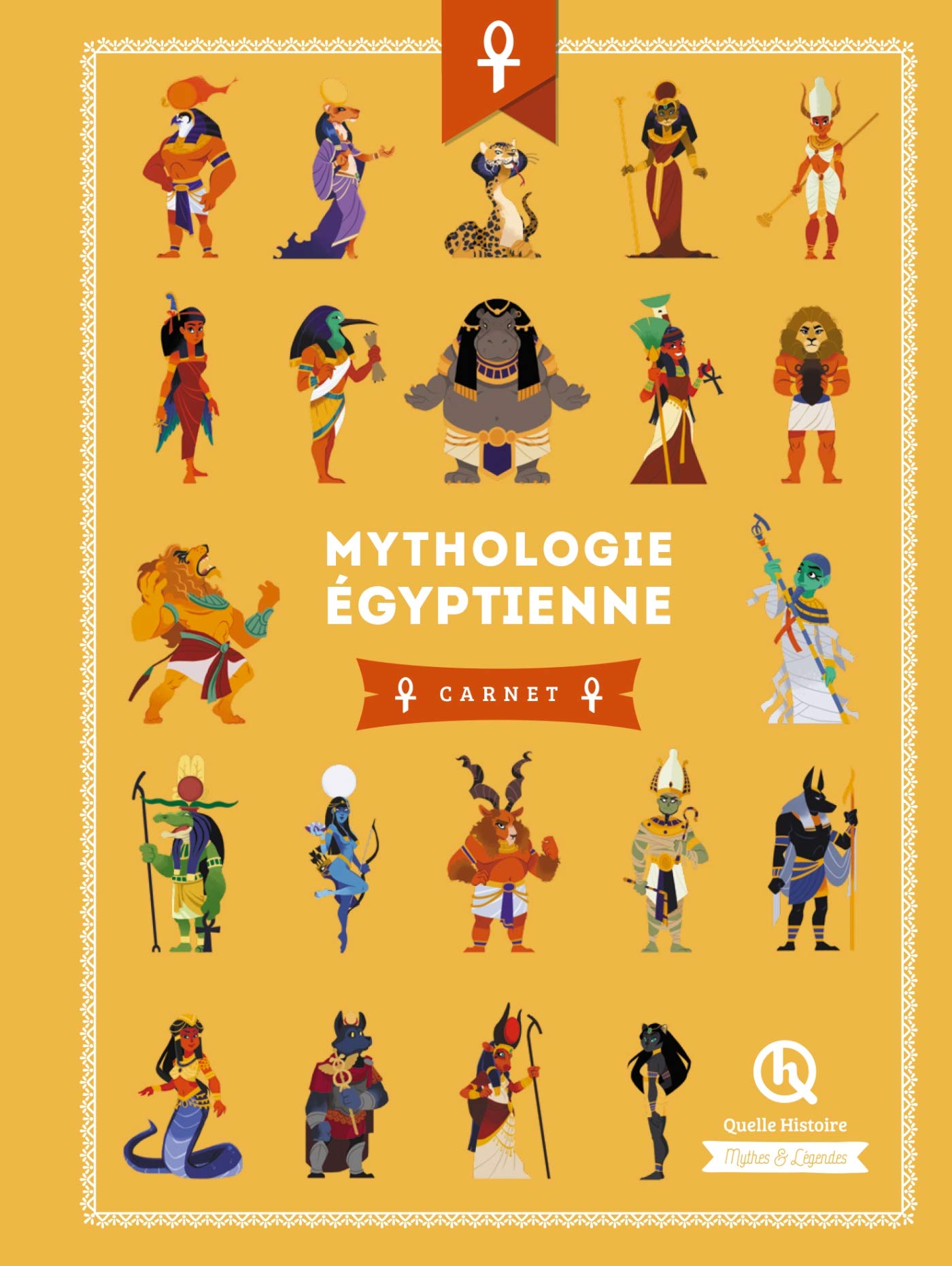 Mythologie égyptienne - Carnet: Isis et Osiris - Horus - Anubis - Sekhmet Non-fiction