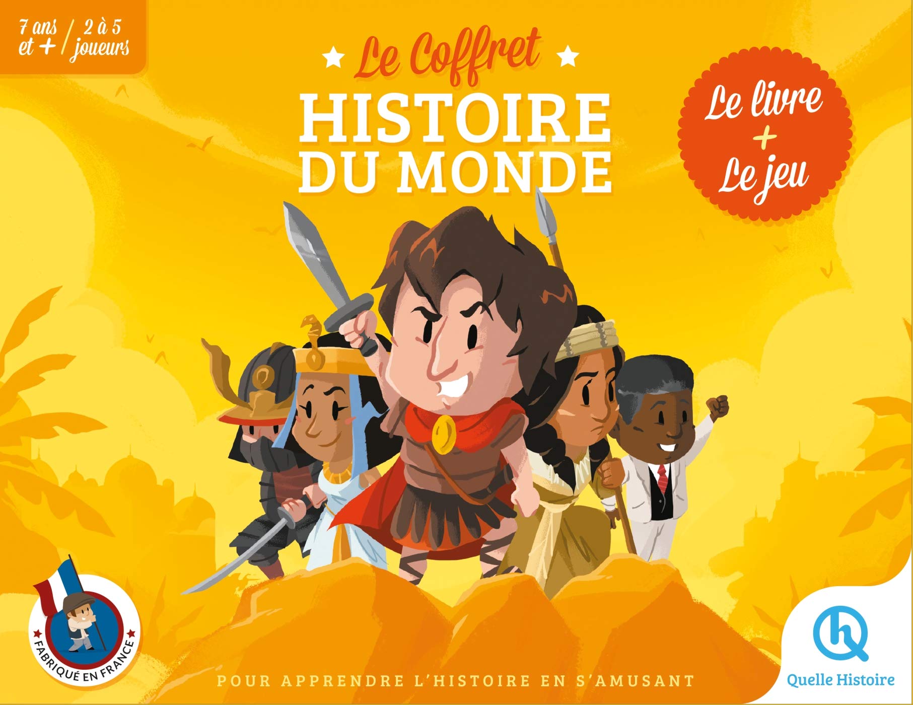 Le coffret Histoire du monde: Beau livre + Tempo Chrono book