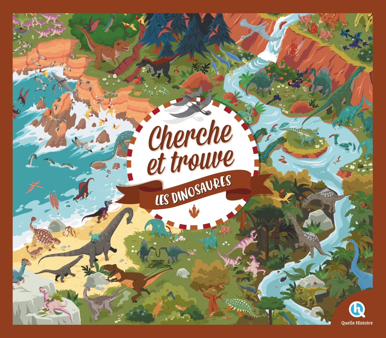 Cherche et Trouve Dinosaures Non-fiction