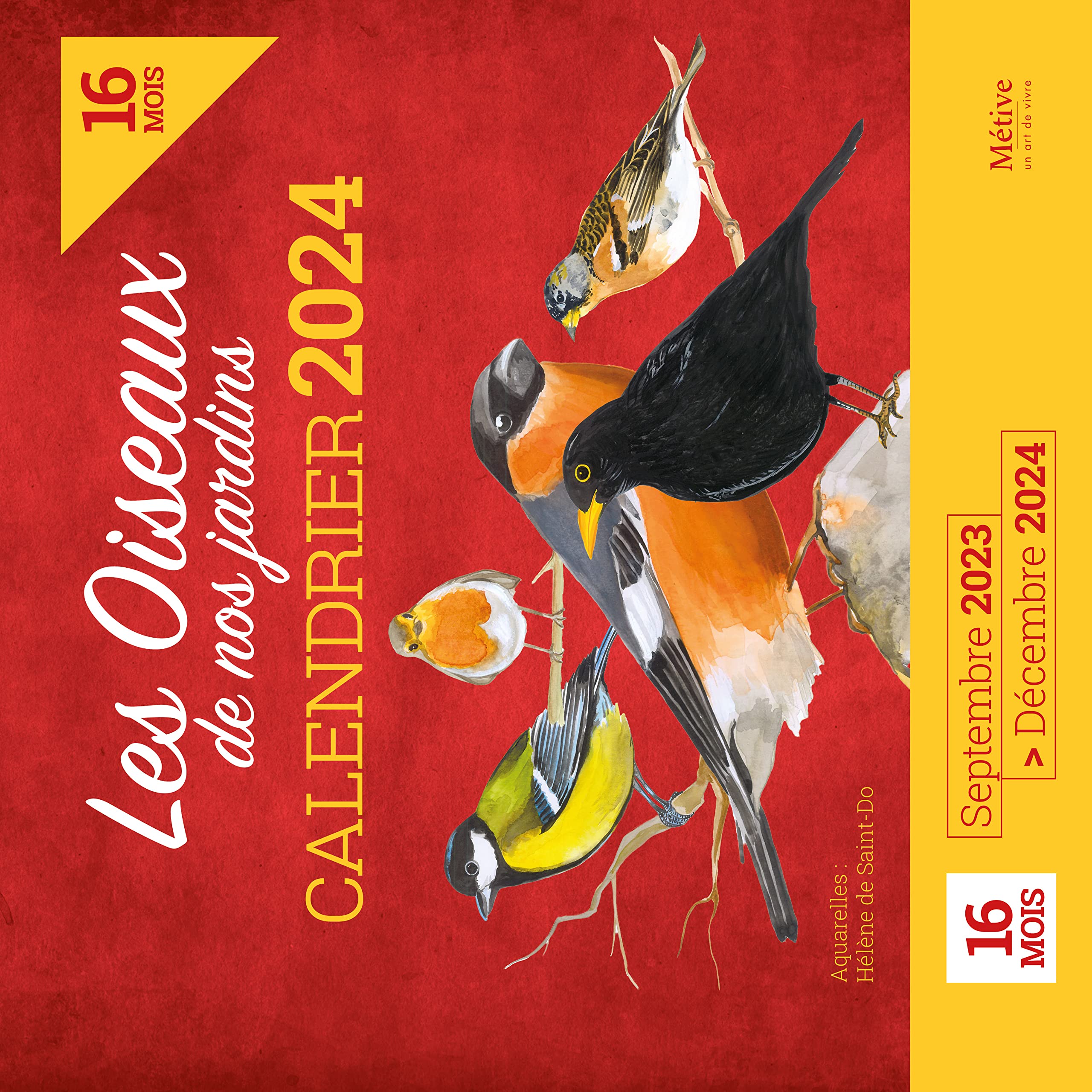 Calendrier 2024 - Les oiseaux de France book