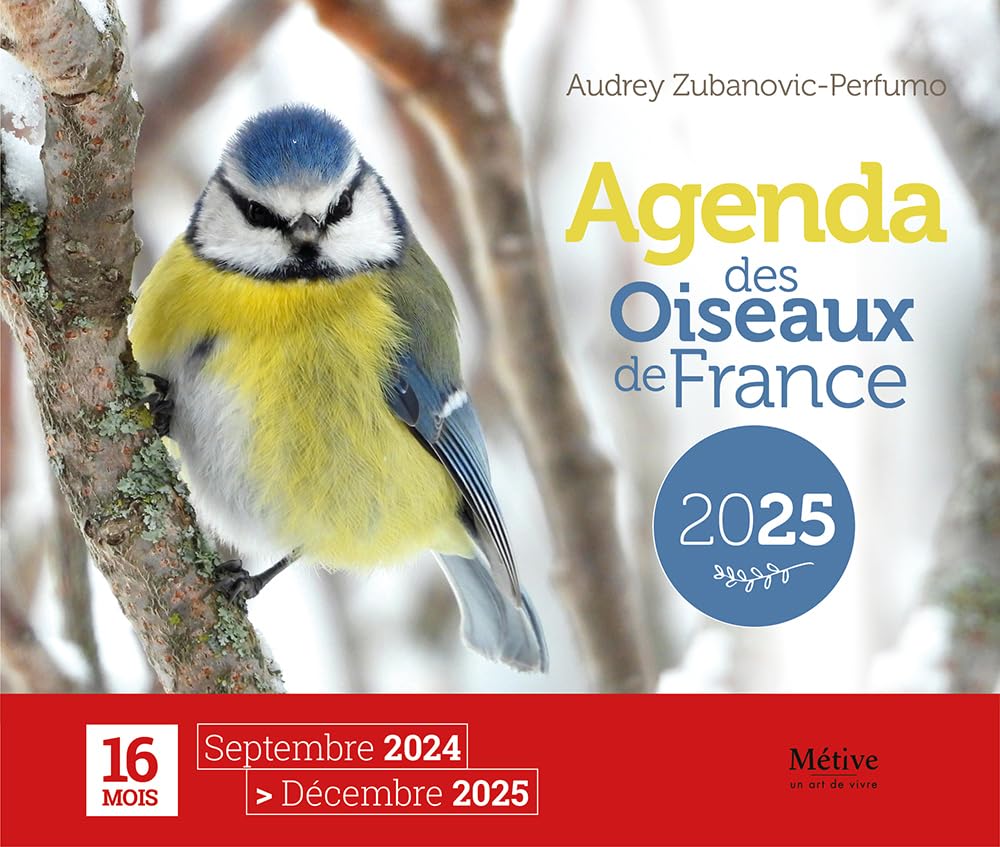 Agenda des oiseaux de France 2025 book